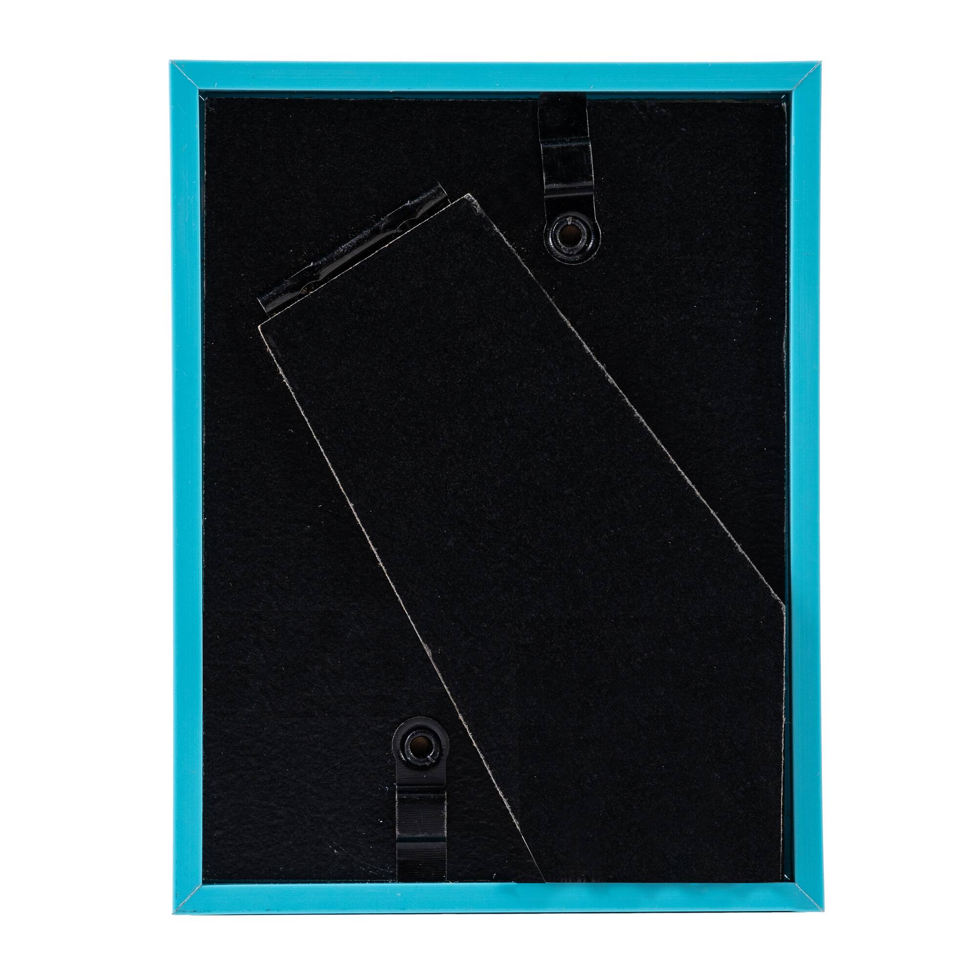 Turquoise Mini Frame with Mat by Studio Décor®
